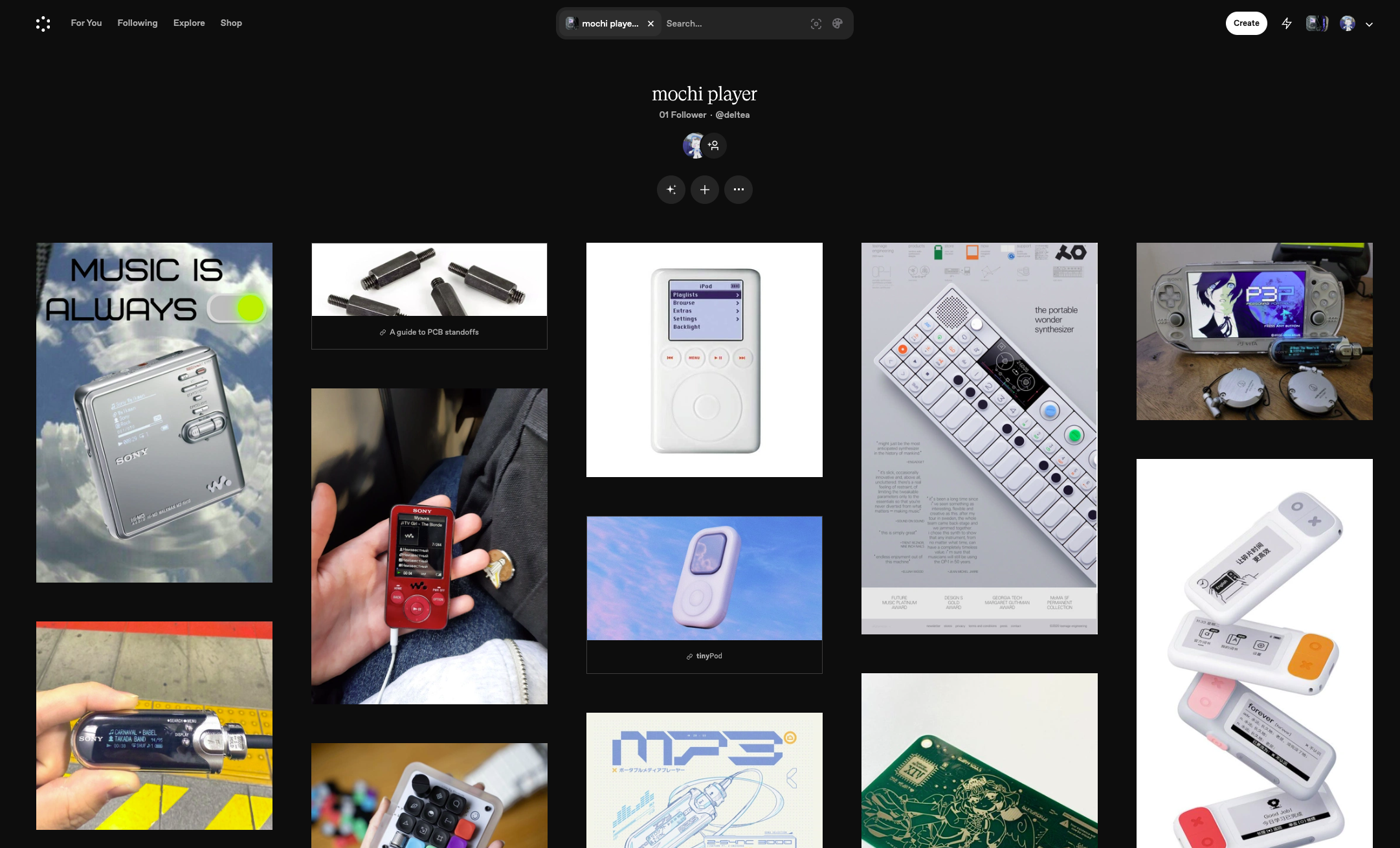 Mochi Player Mood Board